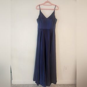 B Darlin Deep Blue Maxi Dress